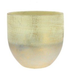 C.POT BASE ARGENT D24 H24CM