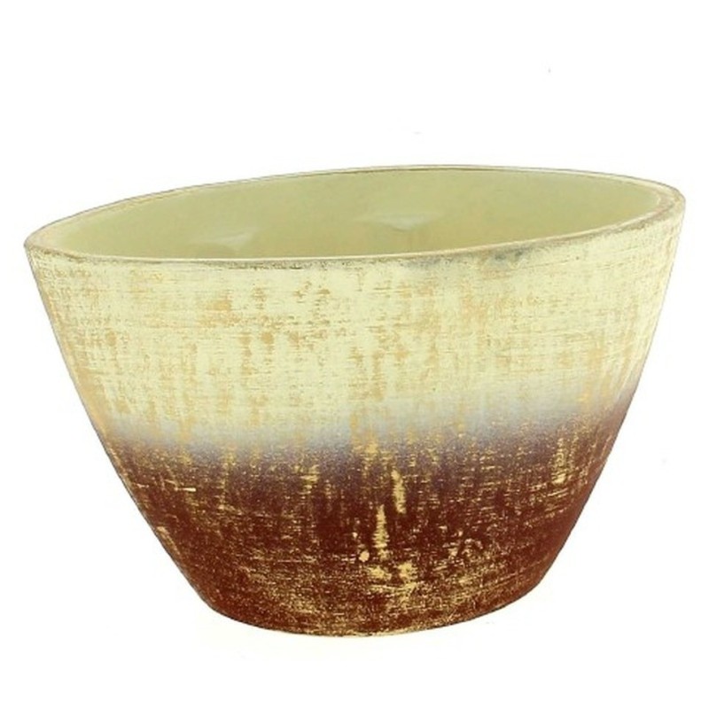 BARQUE ORCHID SIMPLE BASE ROUGE 24*14 H14CM
