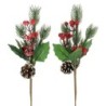 PIQUE BOUQUET ASST 2 H33CM