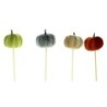 PIQUE CITROUILLE ASST 4 COULEUR D6,5 H40CM