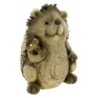 DECO HERISSON EFFET BOIS 23*20 H34CM