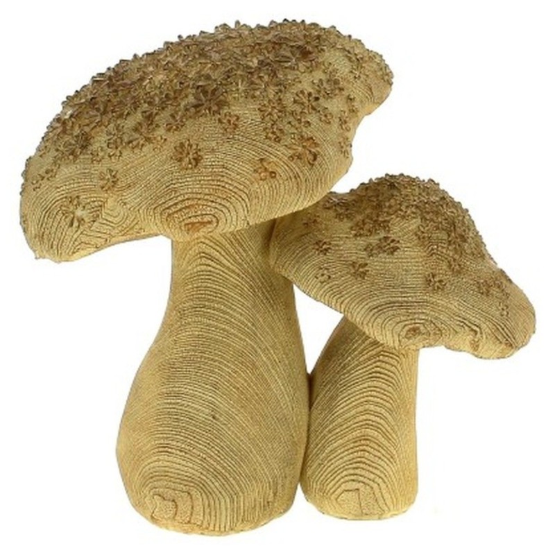 DECO CHAMPIGNON BLANC 23*17 H23CM