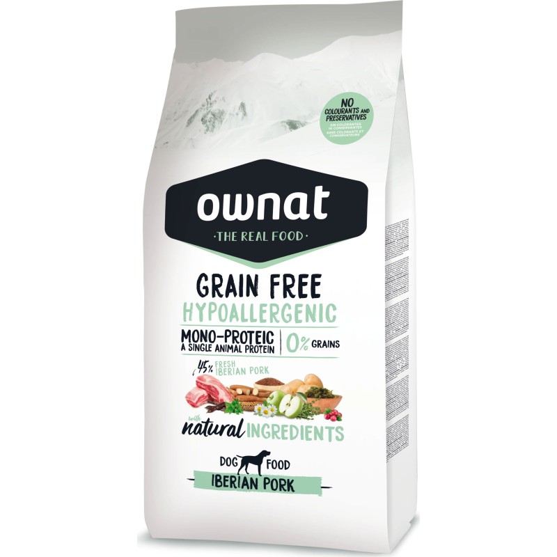 OWNAT GF HYPO IBERIAN PORK (DOG) 12 KG - REMPLACE 031606