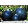 FONTAINE LONDON : 3 BOULES 17-25-33 cm + 3x8 LEDS + POMPE 1600L/H***+