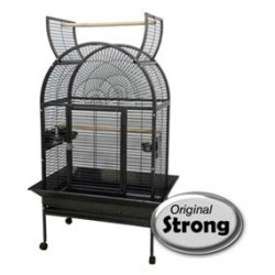 CAGE PERROQUET ISA GRISE...