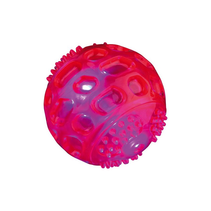 FLASHING BALLE CAOUTCHOUC TPR 5,5cm**+  TRIXIE