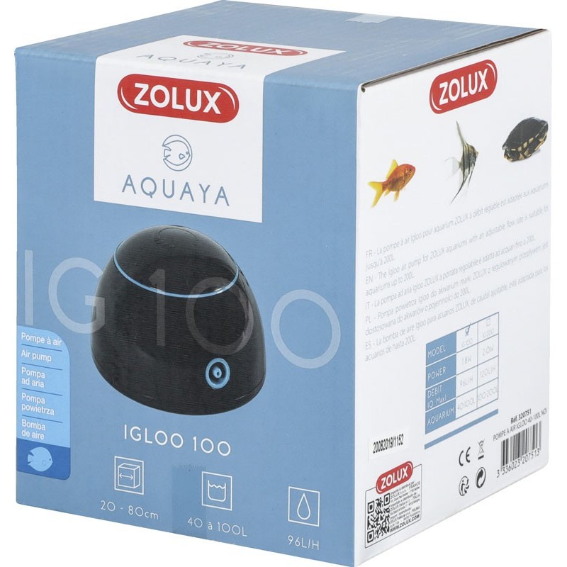 IGLOO 100 noir AQUAYA pompe a air**Zolux