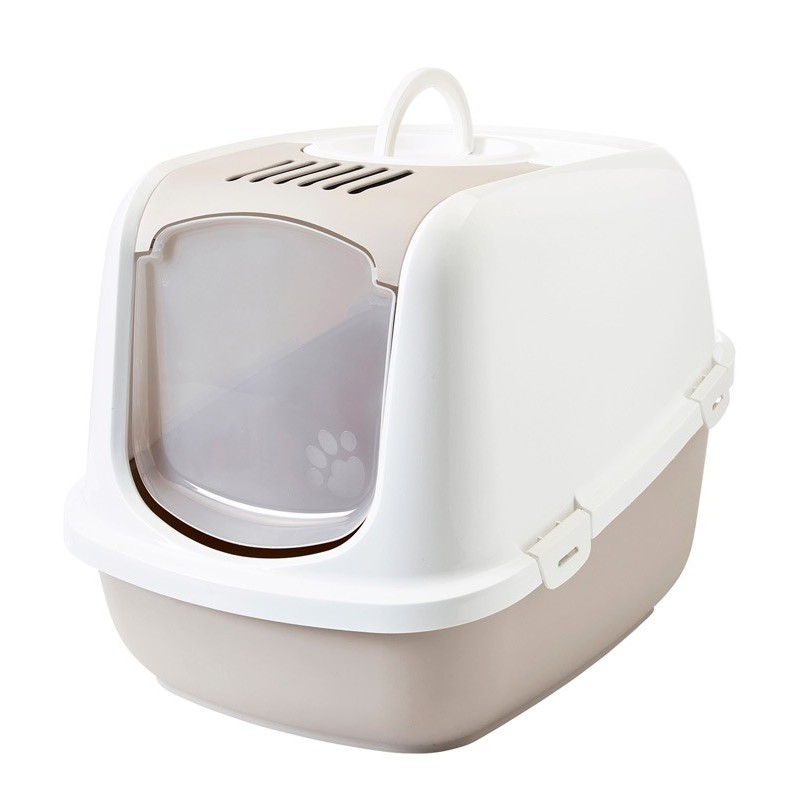 BAC NESTOR JUMBO BLANC/MOKA 66,5x48,5x46.5cm SAVIC****