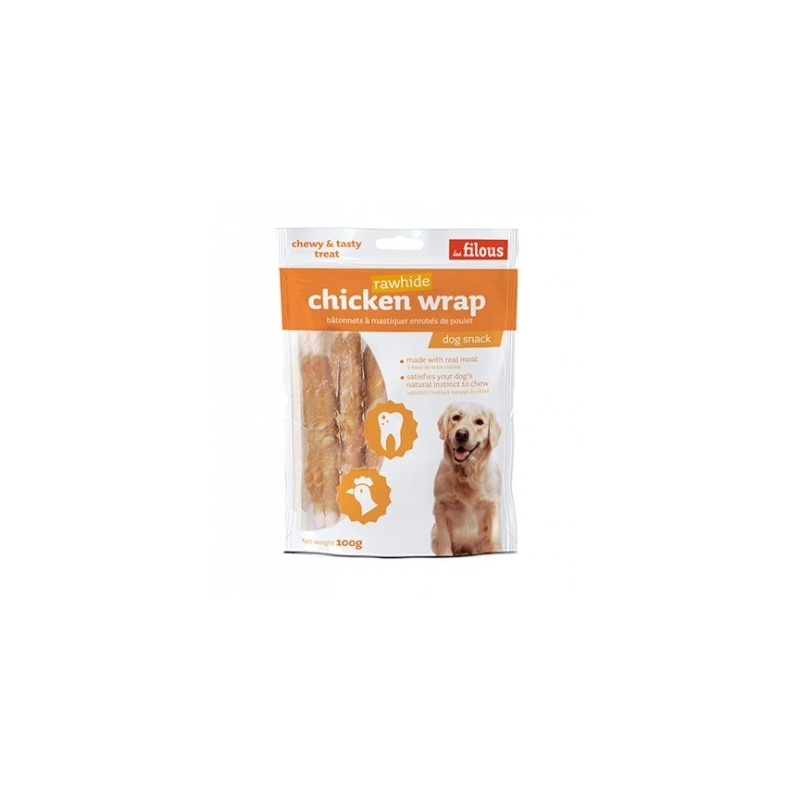 CIGARETTE AVEC POULET ENROULE 100GR**