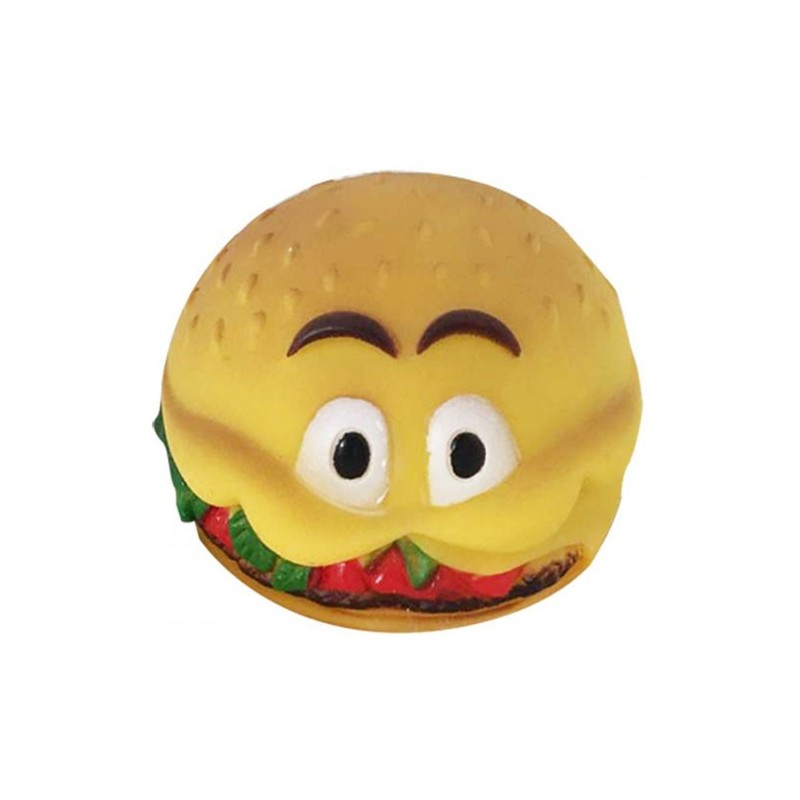 FUNNY HAMBURGER VINYL Dia.8x5.5cm