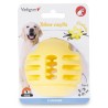 JOUET CHIEN TPR BALLE YELLOW VANILLE 8CM** VADI