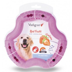 JOUET CHIEN TPR ANNEAU RED...