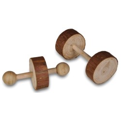 JOUET RONGEUR BOIS HALTERE 9CM** VADI