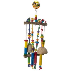 JOUET PERROQUET BOIS...