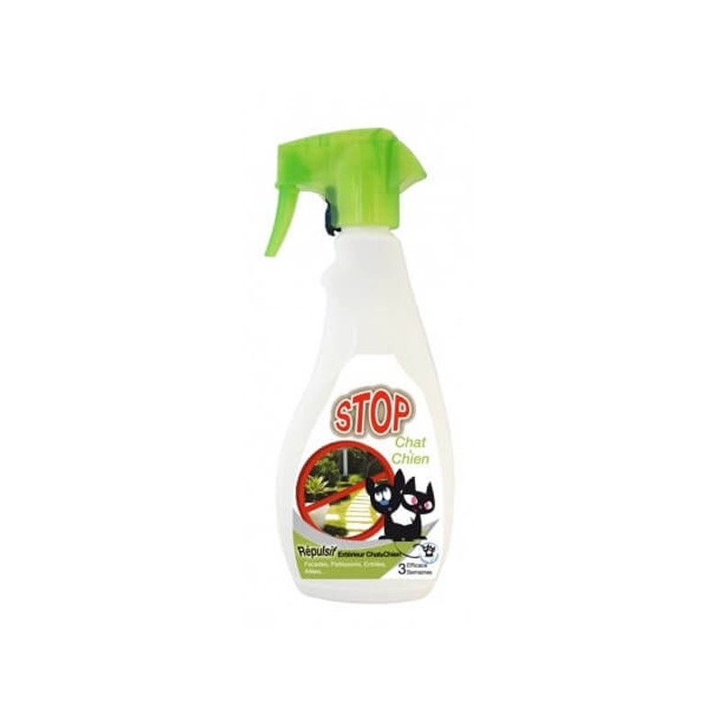 REPULSIF SPRAY EXTERIEUR chien chat 500ml** AGECOM