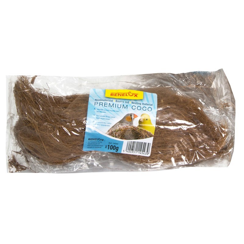 !!!!!!!  BOURRE NID FIBRE DE COCO 100gr**  Benelux