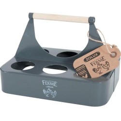 !!!!!PORTE ŒUFS METAL ARDOISE