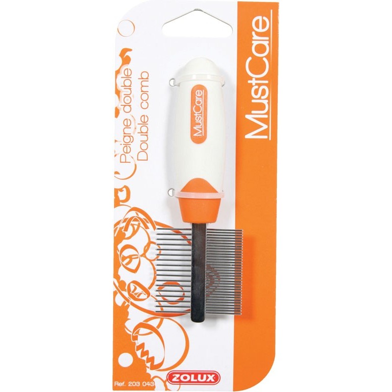 PEIGNE DOUBLE FURET MUSTCARE