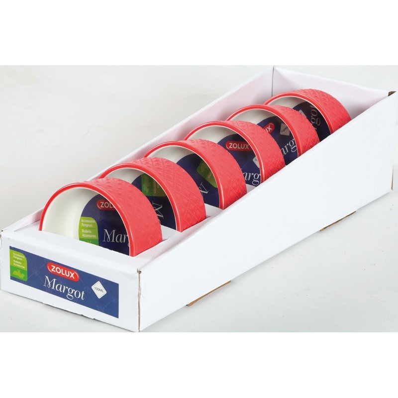 !!!!! ECUEL GRES MARGOT RONGEUR MARGOT 100ml rouge**zolux