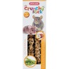 CRUNCHY STICK RAT-SOURIS NOIX COCO/POIS 115GR*** Zolux