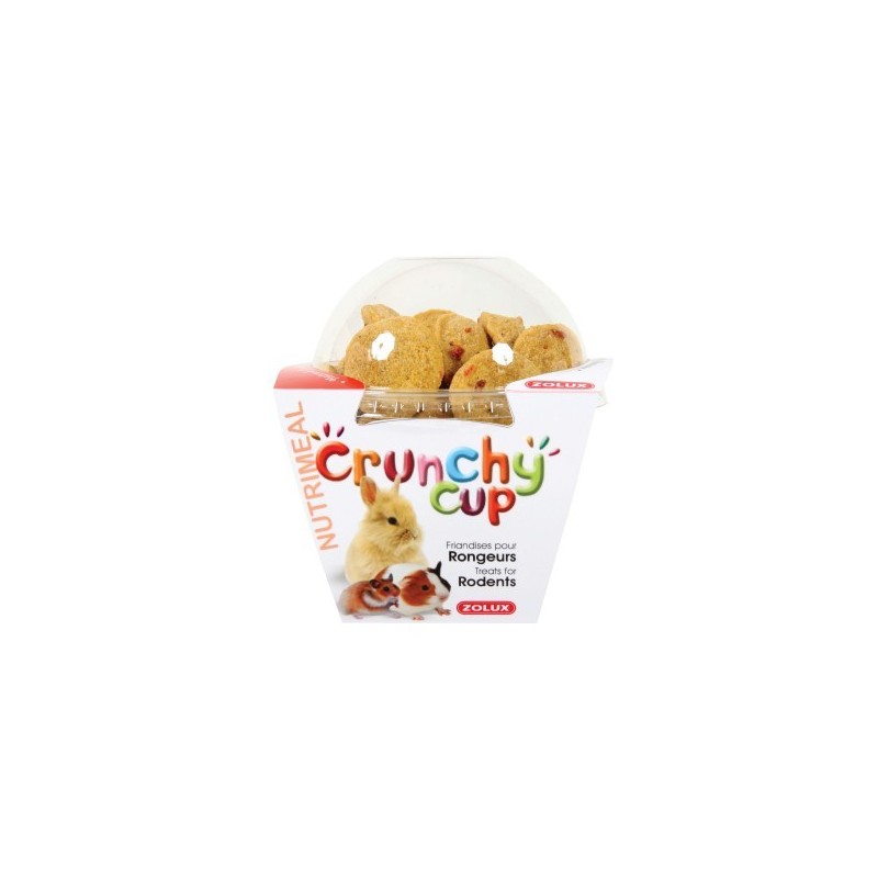 CRUNCHY CUP NATURE & CAROTTE 200GR** Zolux