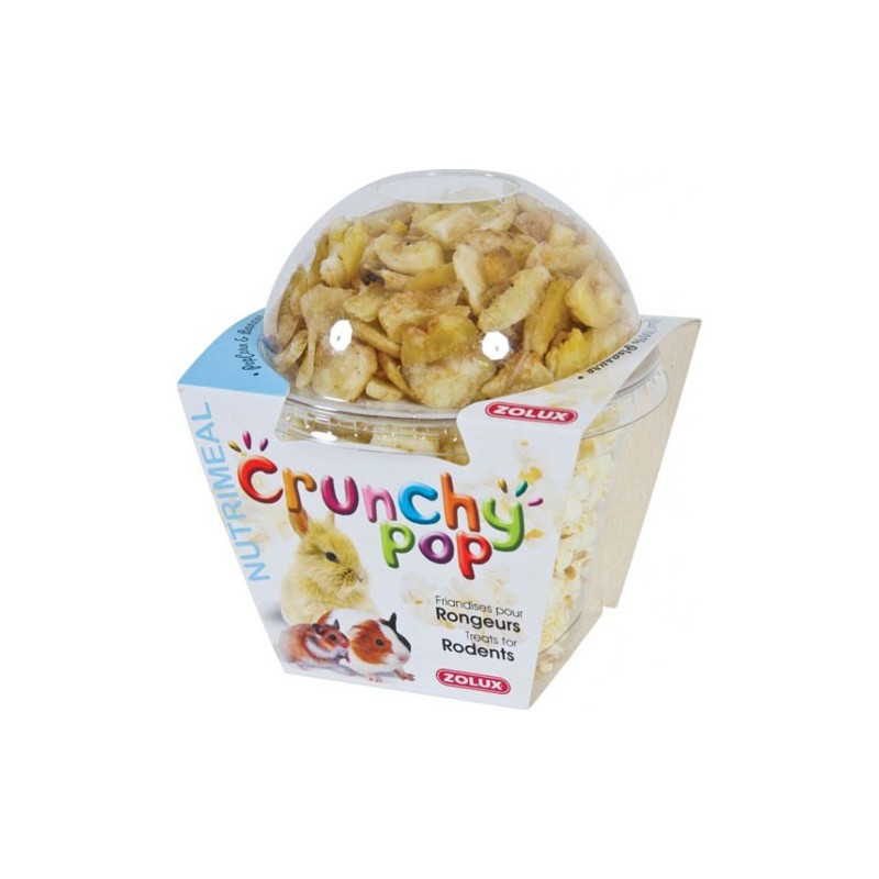 CRUNCHY POP BANANE 63GR* Zolux