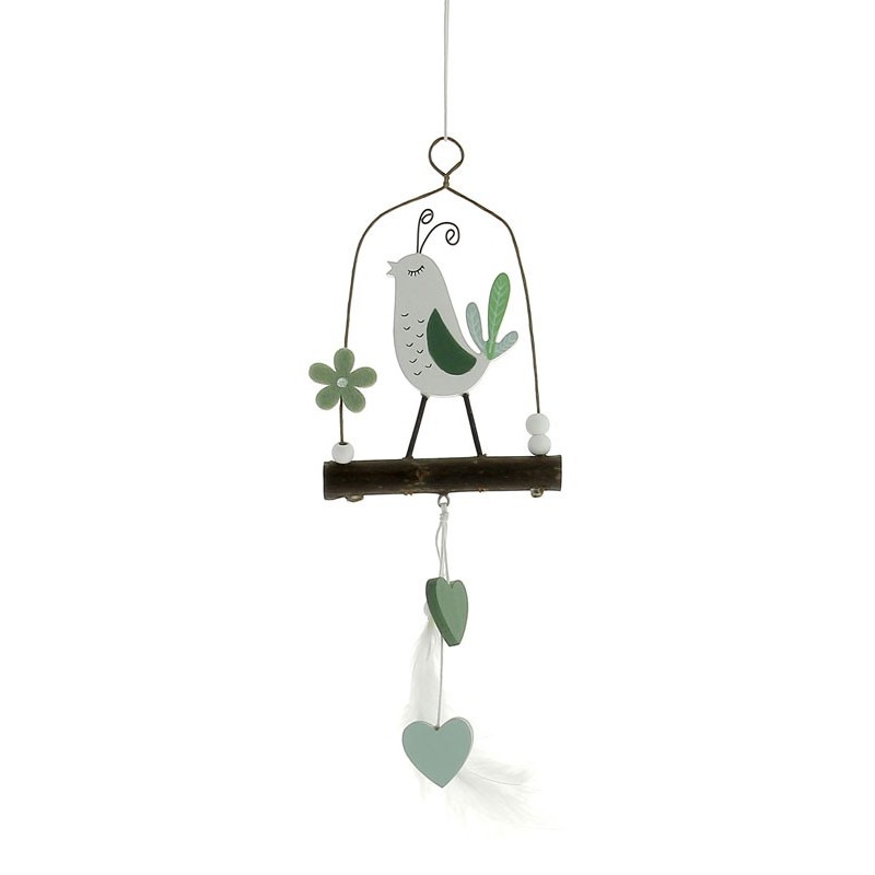 Suspension Oiseau 10*40*1.5CM