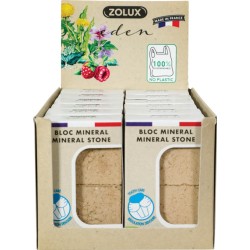 BLOC MINERAL EDEN NATUR X2 200GR* Zolux