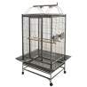 CAGE PERROQUET EVITA2 GRIS 76X61X178CM (2COLIS)** VADI