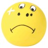 !!!!!! Jouet balle smiley jaune latex 6cm  TRIXIE