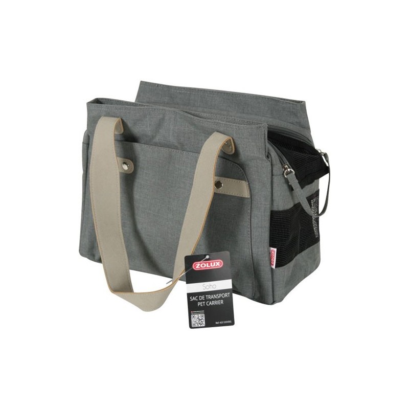 SAC TRANS SOHO TAILLE S VERT DE GRIS**+ Zolux