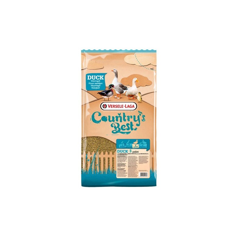 DUCK 3 PELLET 20KG*+ (remplace 451155) VERSELE