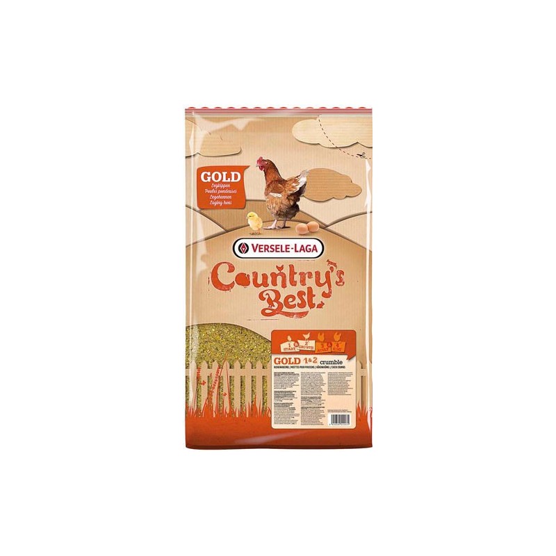 GOLD 1&2  crumble 5 kg  FARINE POUSSINS VERSELE