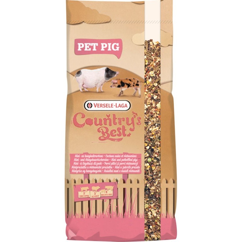 MELANGE COCHON NAINS 17 KG PET PIG MUESLI*+ verse