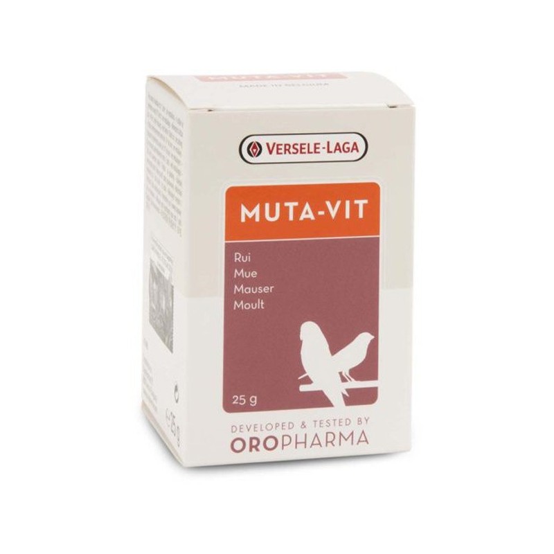 MUTA-VIT 25gr  vitamines et  méthionine pour la mue**+ versele