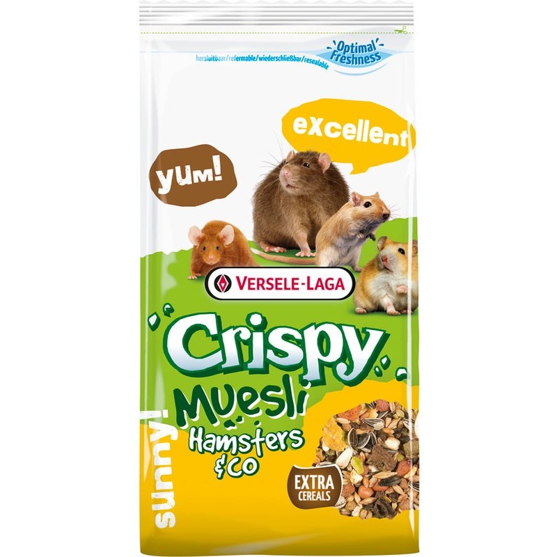 Hamster crispy 2.75kg* versele