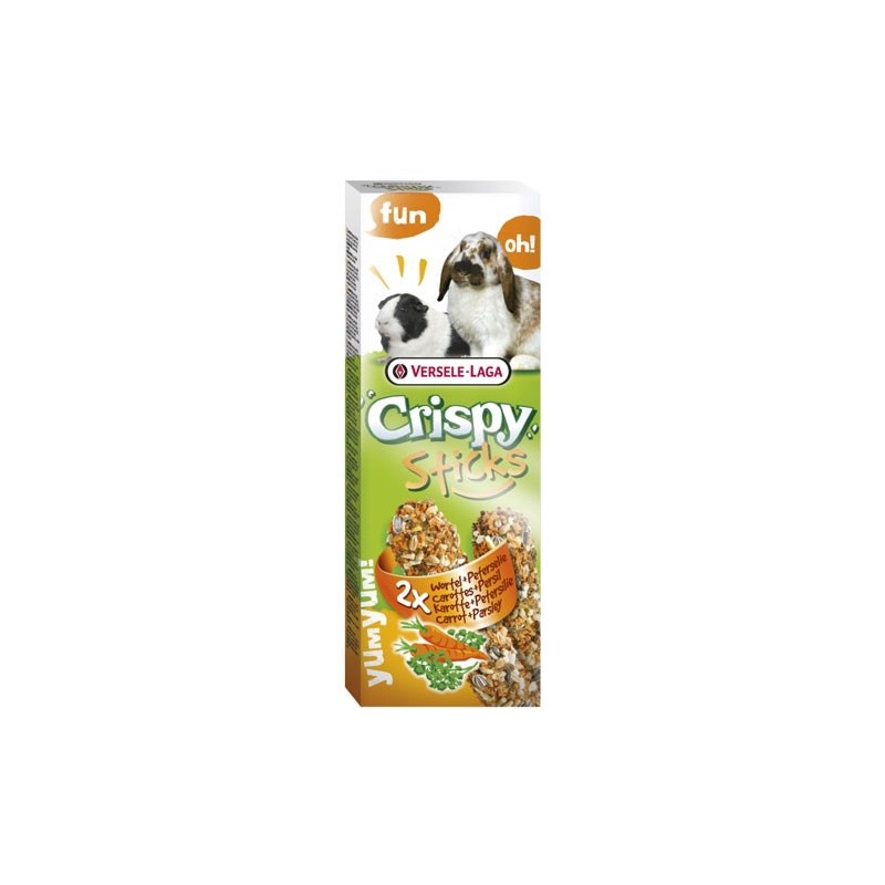 STICKS LAPINS/COBAYES CAROTTES-PERSIL 2pces**+ versele