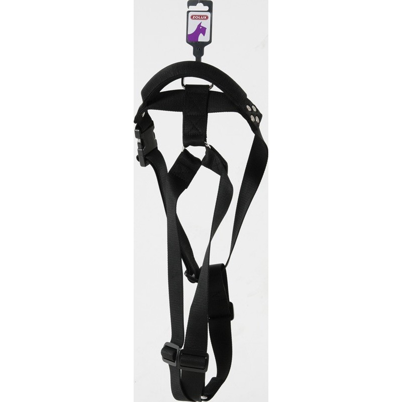 !!!!!HARNAIS NYLON POIGNEE 60/90CM NOIR**+ Zolux