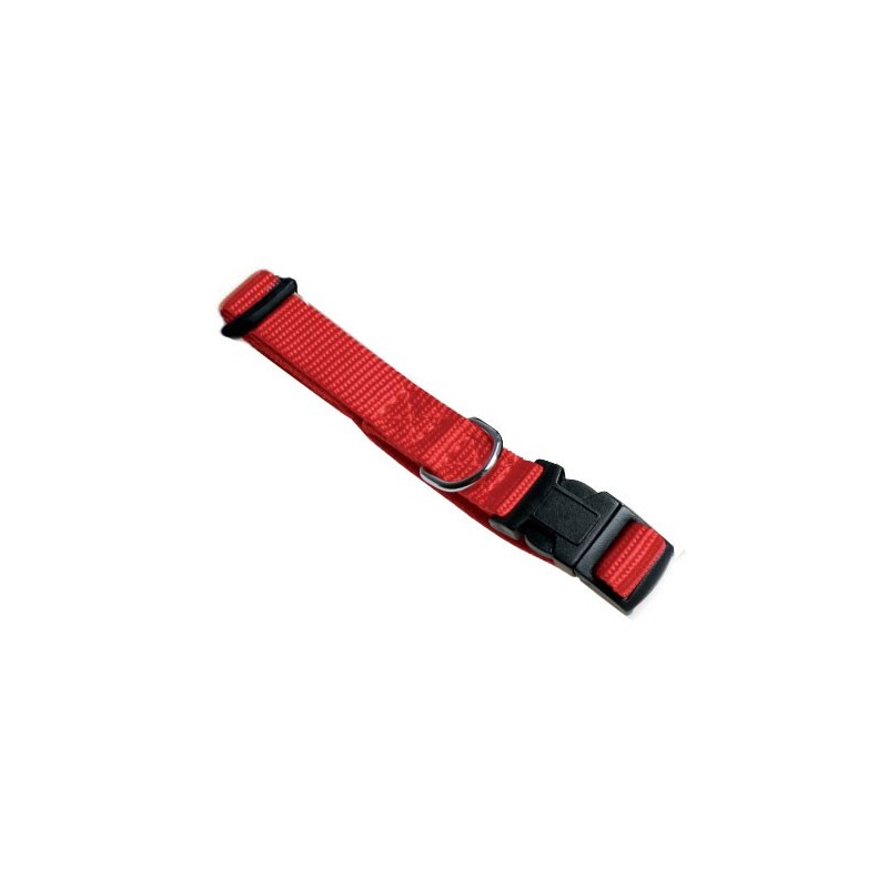 COLLIER NYLON 50-80CM ROUGE*** Zolux