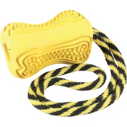 !!!!!! JOUET CAOUTCH CORD TITAN S JAUNE