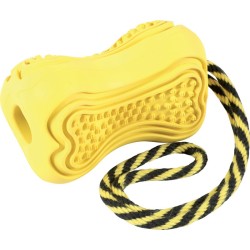 !!!!!! JOUET CAOUTCH CORD TITAN L JAUNE