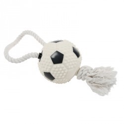 BALLE FOOT + CORDE 10CM**...