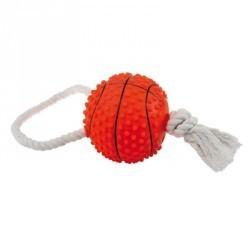 BALLE BASKET + CORDE 10CM**...
