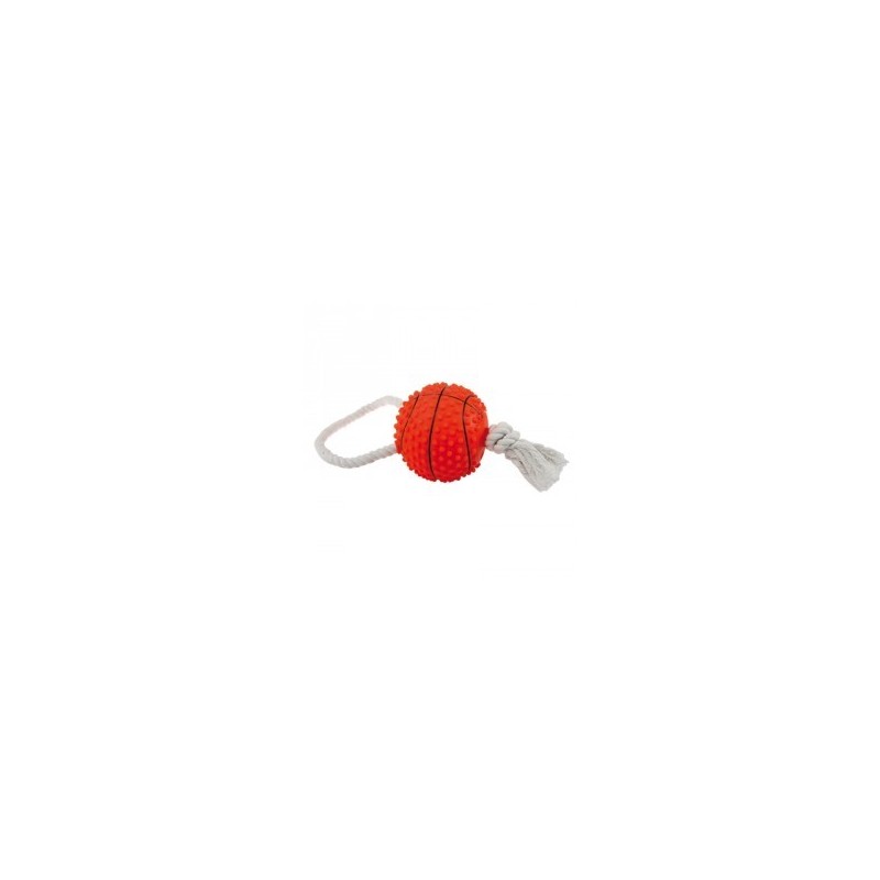 BALLE BASKET + CORDE 10CM** Zolux