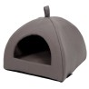 Cotton - Igloo chat - gris clair - 40x40x36cm