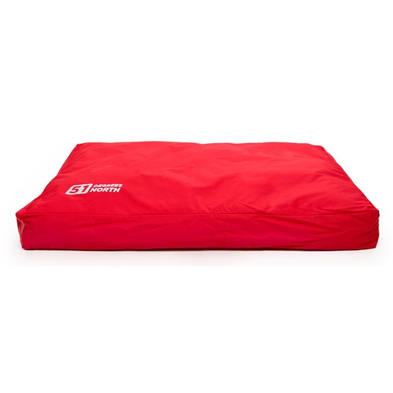 Storm - Box Pillow - Fire red - S - 80x60x10cm