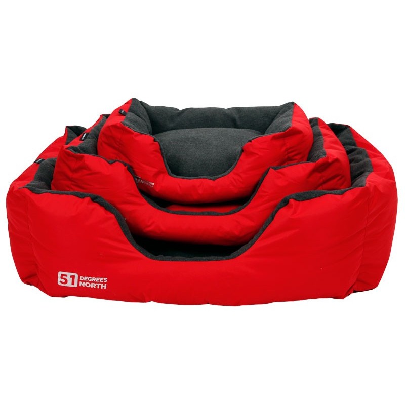 Storm - Softbed - Fire red - L - 90x70x35cm