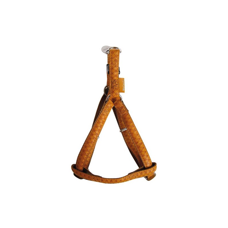 !!!!!!!    HARNAIS CUIR MC LEATHER 15MM JAUNE** Zolux