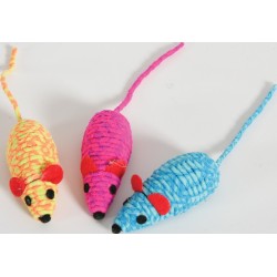 JOUET CHAT ELASTIQ SOURIS AS