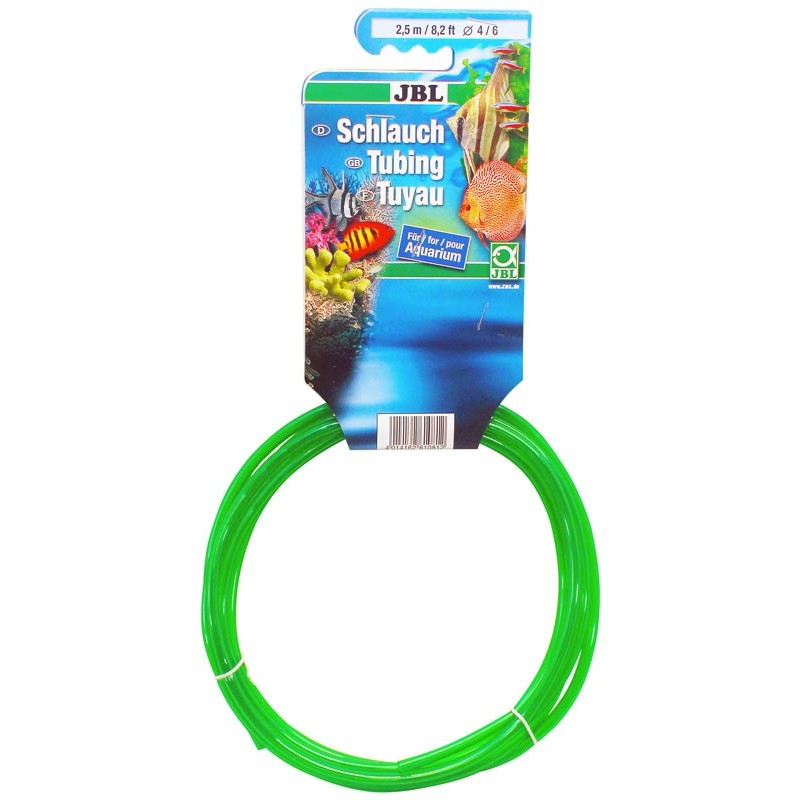 JBL TUYAU PREDECOUPE VERT 4/6 2,5M**